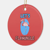 GUT! Ornament - Let's Flamingle - Flamingo (Links)