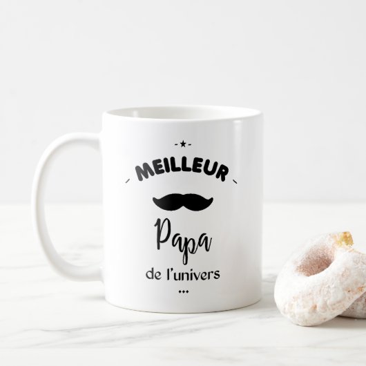Gut Papa der Welt Kaffeetasse (Mit Donut)