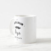 Gut Papa der Welt Kaffeetasse (Vorderseite Links)