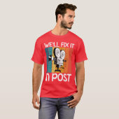 Gut passend in Post vintage T-Shirt (Vorne ganz)