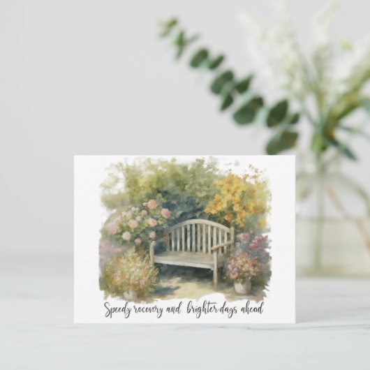 gut Postkarte (Stehend Vorderseite)