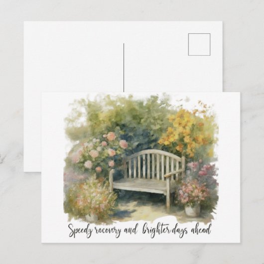 gut Postkarte (Vorne/Hinten)