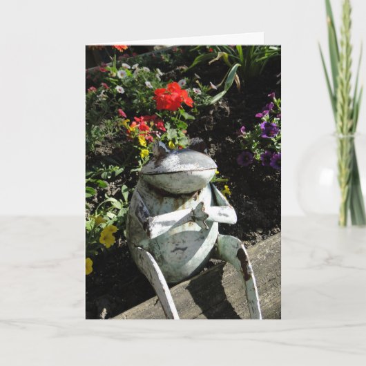 Gut, Prachtfrosch Karte (Vorderseite)