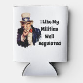 Gut regulierte Miliz Dosenkühler (Vorderseite)