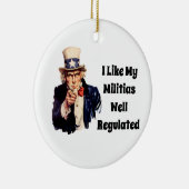 Gut regulierte Miliz Keramik Ornament (Rechts)