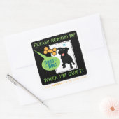 Gut ruhig! Aufkleber belohnen. (Umschlag)