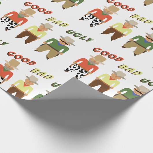 Gut schlecht geschenkpapier (Ecke)