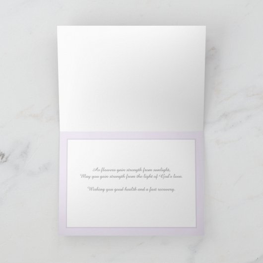 Gut segnen karte (Innenseite)