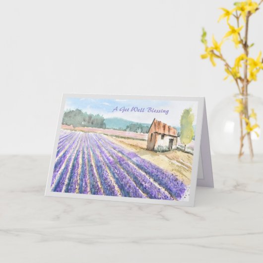 Gut segnen karte (Gelbe Blume)