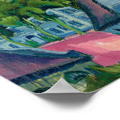 Gut Staberhof III | Ernst Ludwig Kirchner Poster (Ecke)