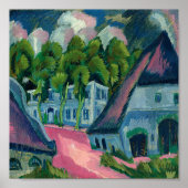 Gut Staberhof III | Ernst Ludwig Kirchner Poster (Vorne)
