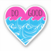 Gut tun aufkleber (Vorderseite)