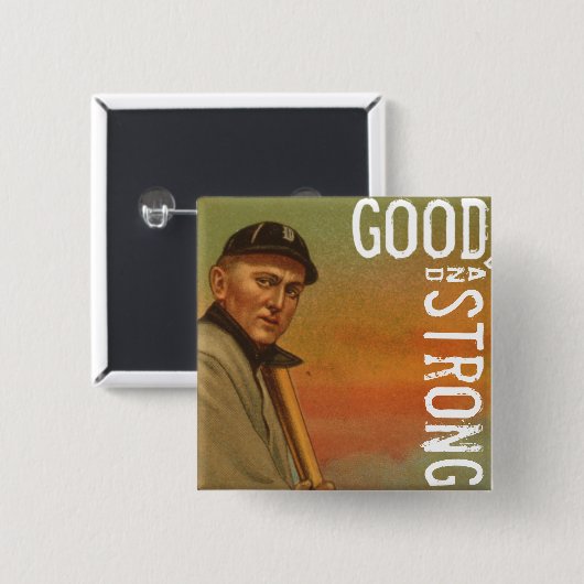 Gut u. stark button (Vorne & Hinten)