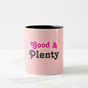 Gut u., viel zweifarbige tasse