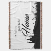 Gut, um Zuhause Schwarz-weiße Kalligrafie modern z Decke (Vorderseite Vertikal)