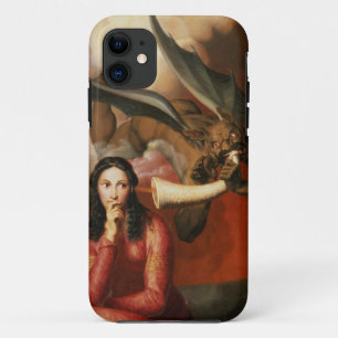 Gut und Böse: der Teufel, der eine junge Frau, 1 Case-Mate iPhone Hülle