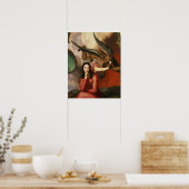 Gut und Böse: Der Teufel versucht eine junge Frau, Poster (Küche)