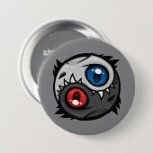 Gut-und-Böse-Drache Yin Yang Button (Vorne & Hinten)
