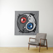 Gut-und-Böse-Drache Yin Yang Wandteppich (Beispiel (Horizontal))