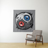 Gut-und-Böse-Drache Yin Yang Wandteppich (Beispiel)