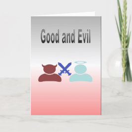 Gut und Böse Karte