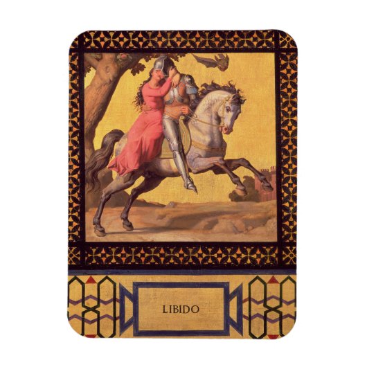 Gut und Böse: Libido, 1832 (Detail 89709) (Öl Magnet (Vertikal)