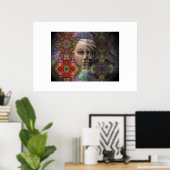 Gut und Böse Poster (Heimbüro)