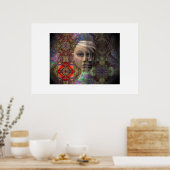 Gut und Böse Poster (Küche)