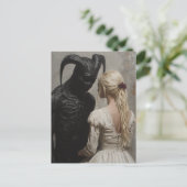 Gut und Böse Postkarte (Stehend Vorderseite)