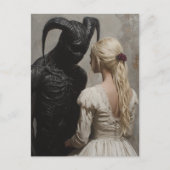 Gut und Böse Postkarte (Vorderseite)