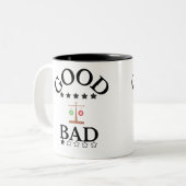 Gut und schlecht zweifarbige tasse (Vorderseite Links)