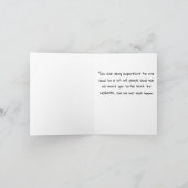 GUT UND ZURÜCK NACH NORMALEN KARTE (Innenseite)