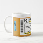 Gut verschreibungspflichtige RX Kaffeetasse (Links)
