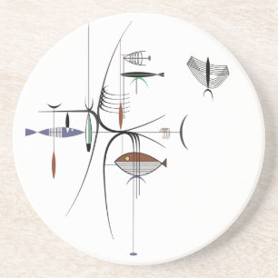 GUT vom MEERUntersetzer 4 1/2" Version #1 Getränkeuntersetzer