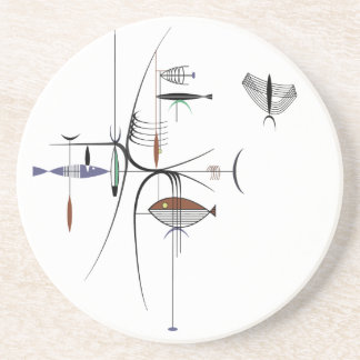 GUT vom MEERUntersetzer 4 1/2" Version #1 Getränkeuntersetzer