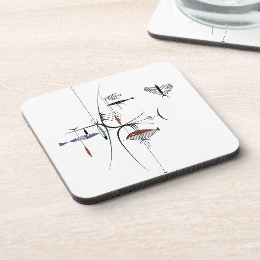 GUT vom MEERUntersetzer-Set von 6 Version #1 Getränkeuntersetzer (Linke Seite)