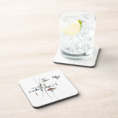 GUT vom MEERUntersetzer-Set von 6 Version #1 Getränkeuntersetzer (Rechte Seite)