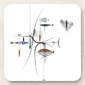 GUT vom MEERUntersetzer-Set von 6 Version #1 Getränkeuntersetzer (Vorderseite)