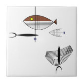 GUT von der MEERKeramik-Fliese Trivet 4,25" Fliese (Vorderseite)