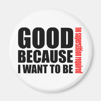 Gut, weil ich wollte zu sein, kein Aberglauben erf Magnet