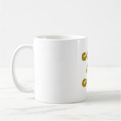 GUT WIE GOLD-Tasse Kaffeetasse (Links)