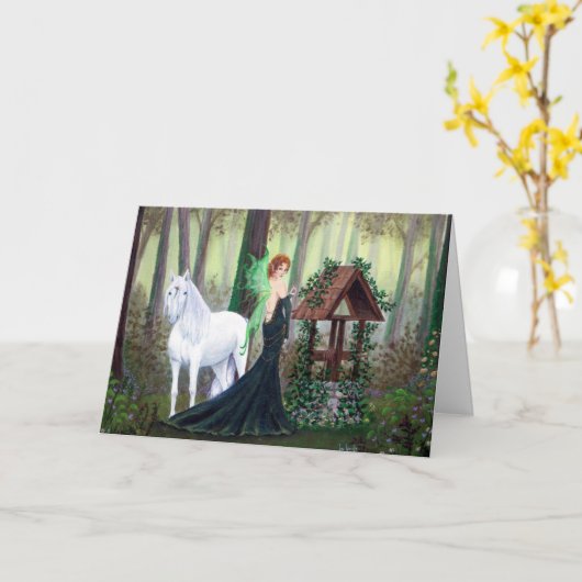 Gut wünschen karte (Gelbe Blume)