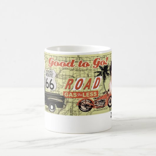 Gut, zu gehen Kaffee! Kaffeetasse (Mittel)