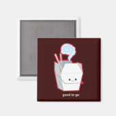 Gut zu gehen magnet (Vorderseite/Rückseite)