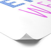 Gut zu leben heißt gut essen | Gesunde Ernährung Poster (Ecke)