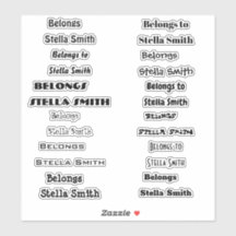 Gut zu lesen Handschriftenschrift personaliz Name