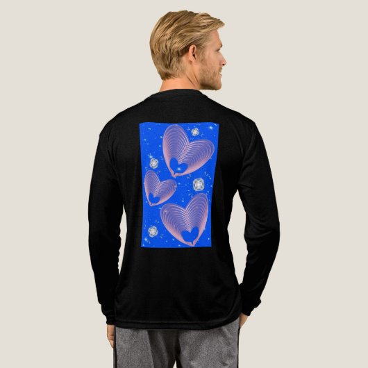 Gut zu sein ist gut Tri-Blend shirt (Voller Rücken)