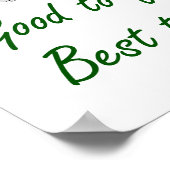 Gut zu verzeihen, am besten zu vergessen - Zitat z Poster (Ecke)