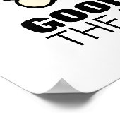 Gut zum Knochen, Hund Poster (Ecke)