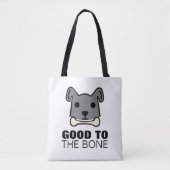 Gut zum Knochen, Hund Tasche (Vorderseite)
